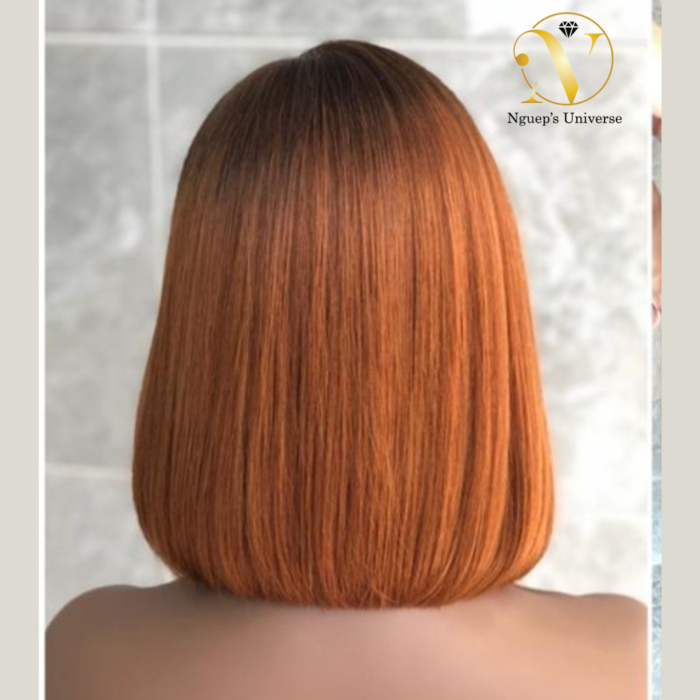 Perruque Ombré Orange – Image 3